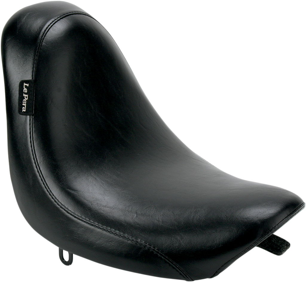 Silhouette Solo Seat - Smooth - Black - FLST '08-'17