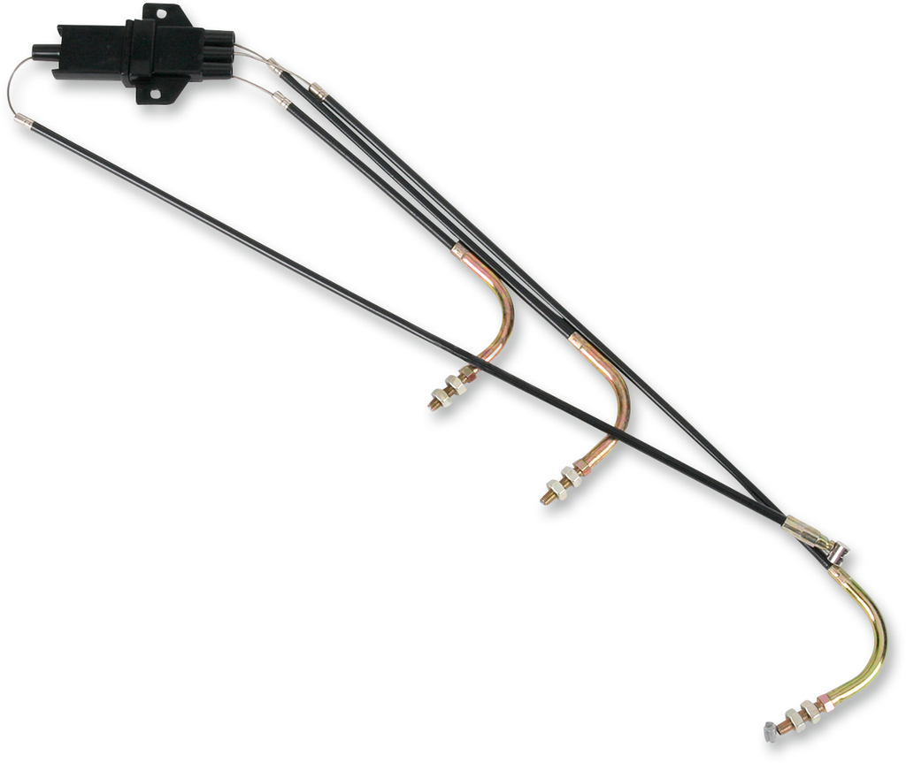 Black Vinyl Throttle Cable - Polaris