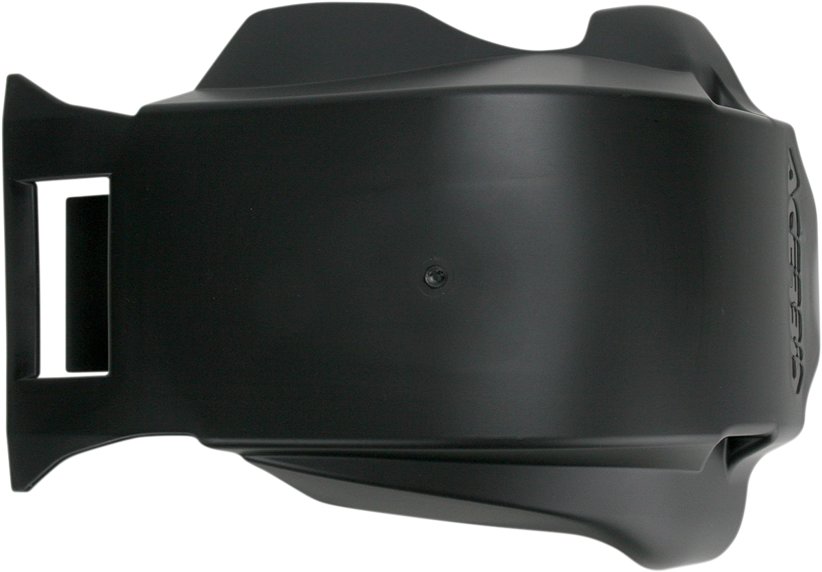 Skid Plate - Large - Black/White - Husqvarna