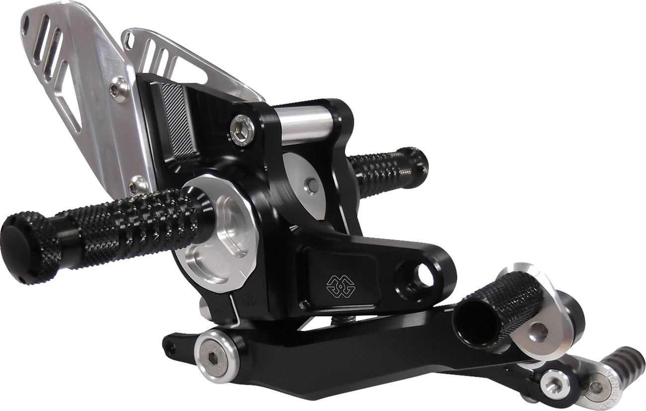 RCT10GT Rearset - Black - BMW R