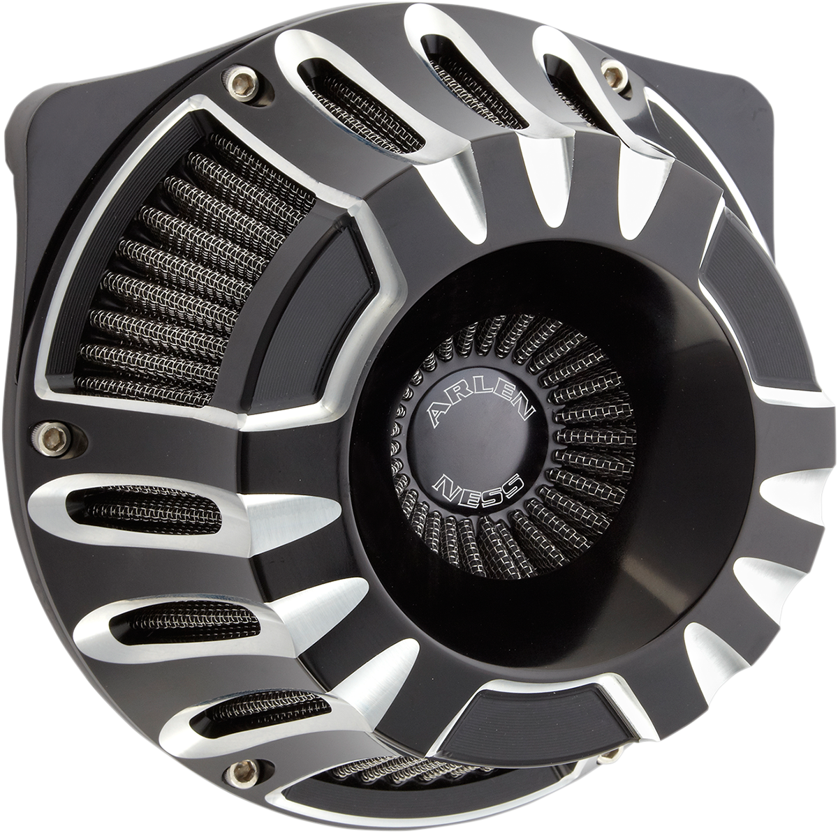 Inverted Series Air Cleaner Kit - Chrome