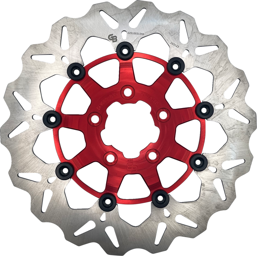 Brake Rotor - Front - Orange