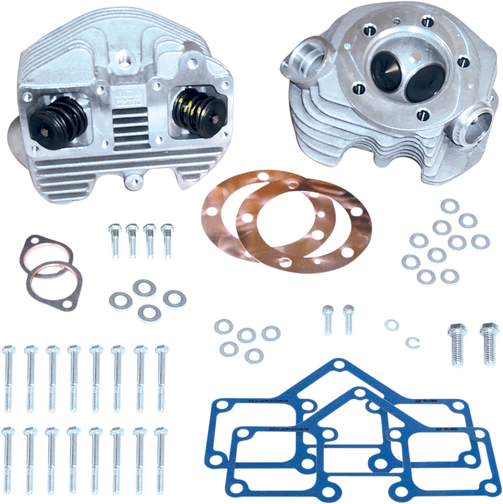 Cylinder Head Kit - Super Stock® - Single Plug - O-Ring Style - Big Twin
