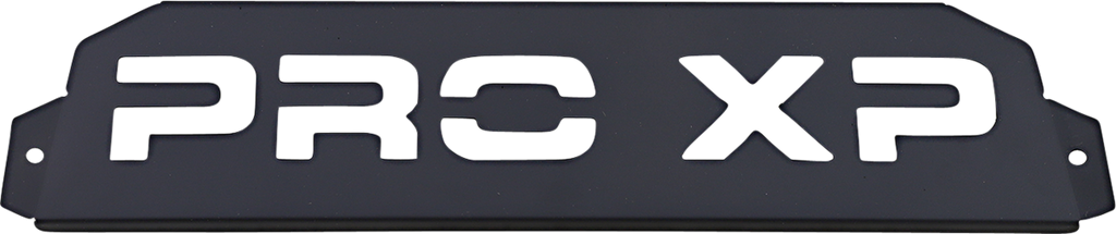 RZR Pro XP Exhaust Plate - Black