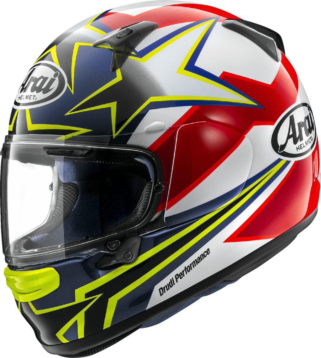 Regent-X Helmet - Stars & Stripes - Yellow - XS