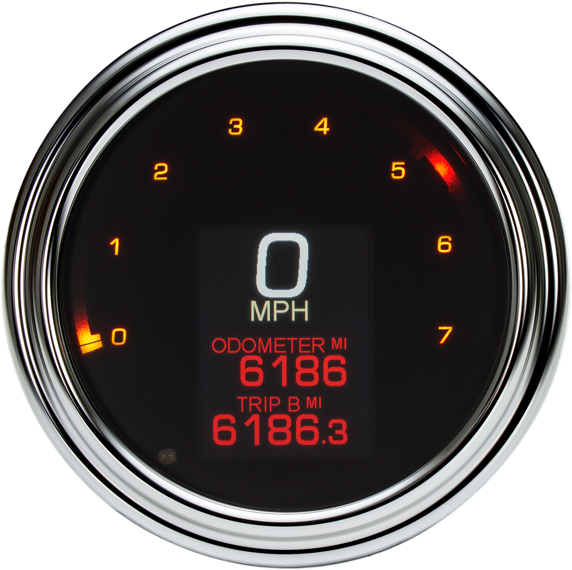 Tank Speedometer - Black Bezel - 4.5"