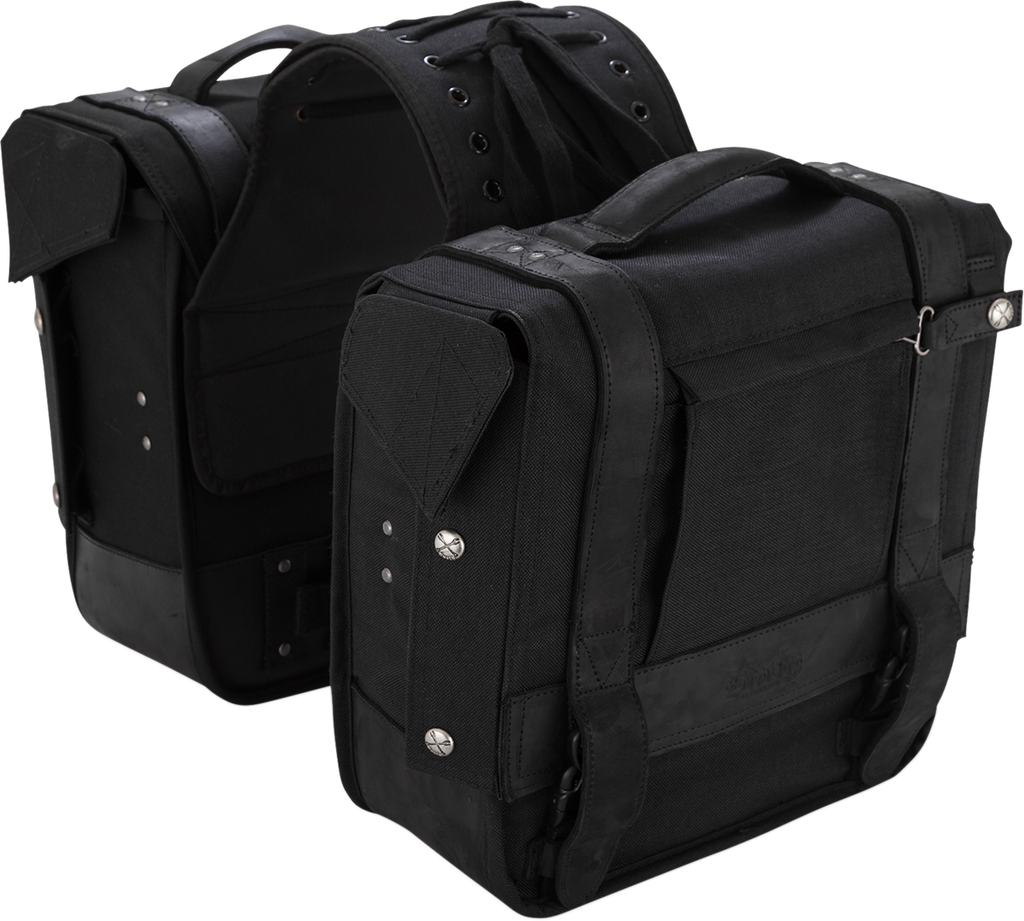Throw-Over Saddlebag - Black