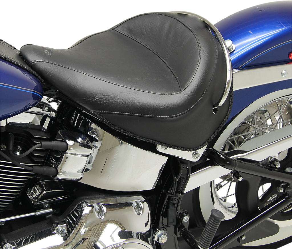 Vintage Wide Vinyl Solo Seat
