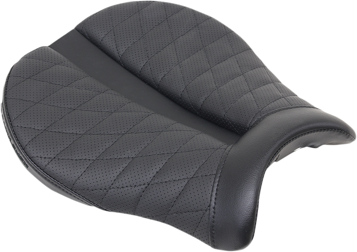 Track Seat - Lattice Stitch - Black - ZX6R '19-'22