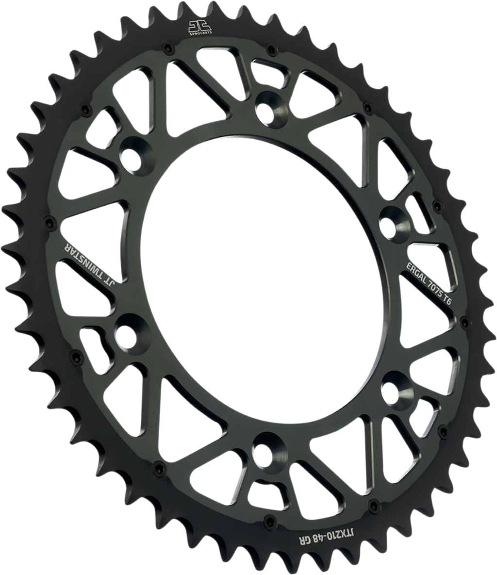 Steel Rear Sprocket - Graphite - 49 Tooth