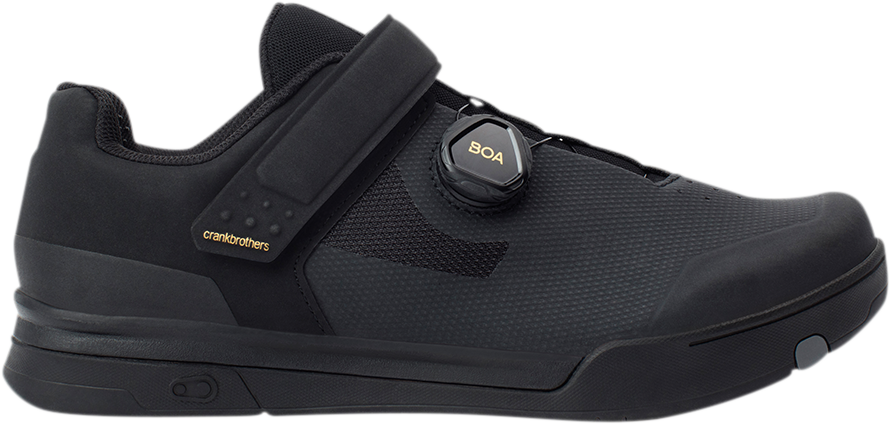 Mallet BOA® Clip-In Shoes - Black/Gold - US 9