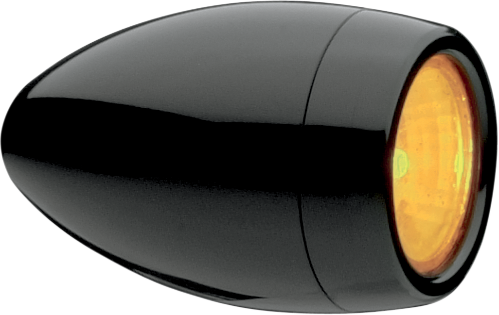 Black 1" Turn Signal