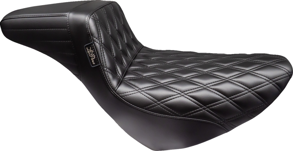 Kickflip Daddy Long Legs Low Rider Seat - Basket Weave - Black - FL/FX '18-'24