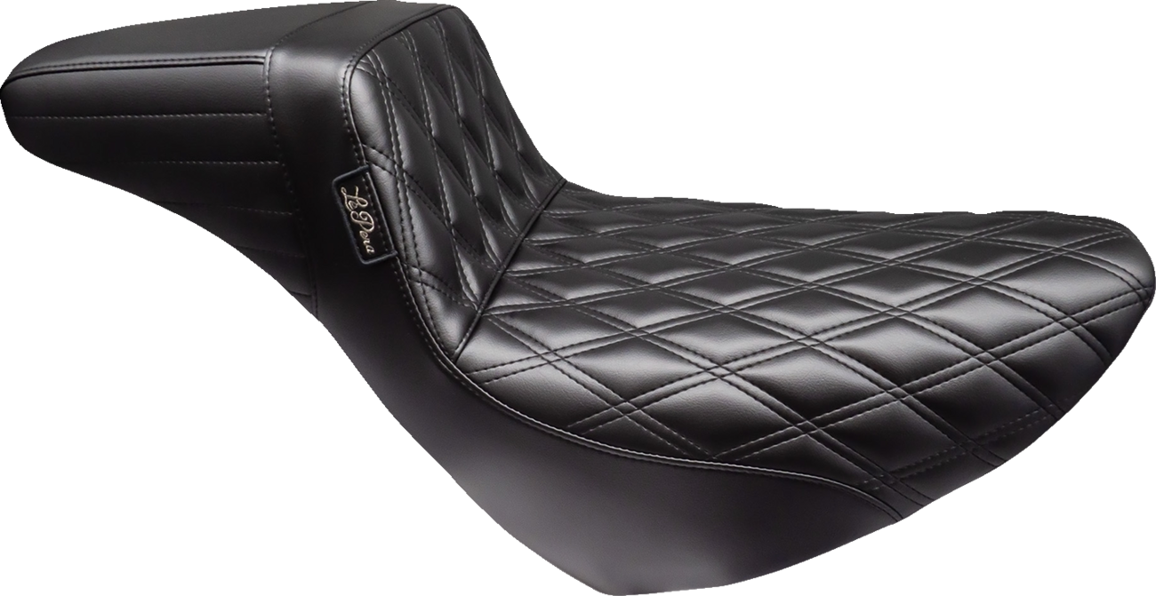 Kickflip Daddy Long Legs Low Rider Seat - Basket Weave - Black - FL/FX '18-'24