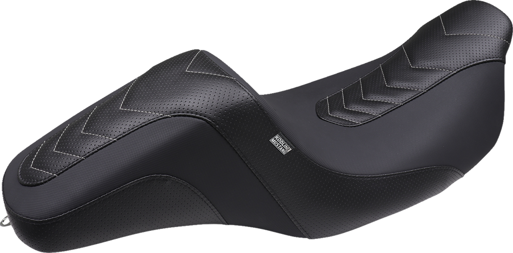Signature Series Squareback™ - Gripper Vinyl - Chevron - Gunmetal Stitch - FL '08-'25
