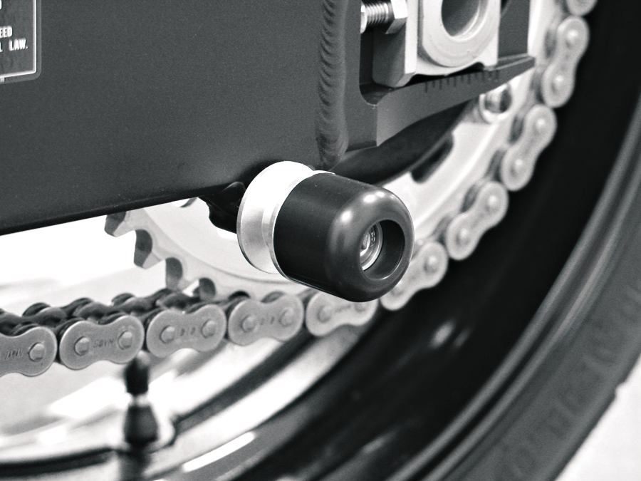 Swingarm Spool Slider - Black - Yamaha