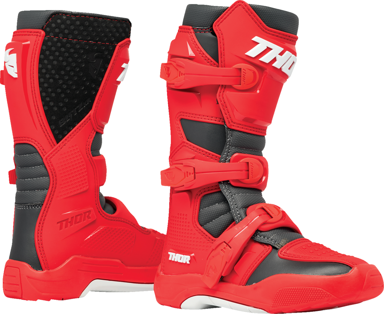 Youth Blitz XR Boots - Gray/Charcoal - US 7