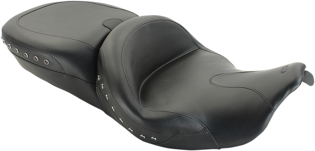 Summit Studded Black Seat - Backrest Receptacle - FL '08-'25