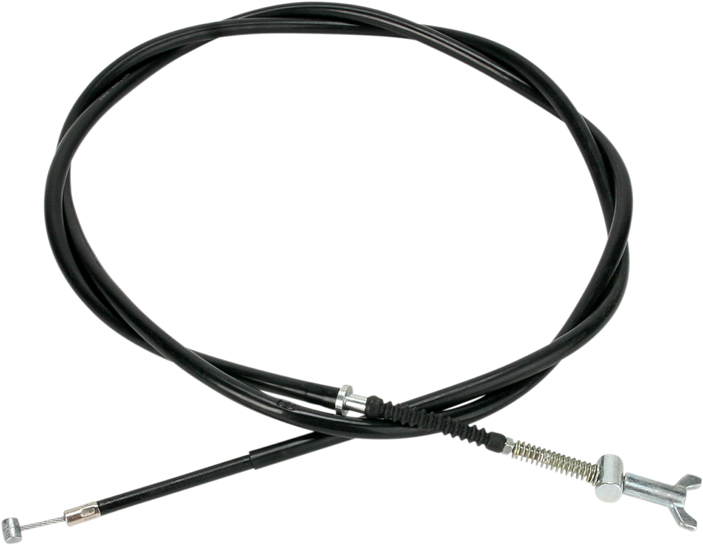 Black Vinyl Brake Cable - Rear - Hand - Yamaha ATV