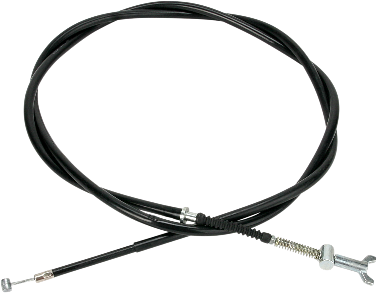 Black Vinyl Brake Cable - Rear - Hand - Yamaha ATV