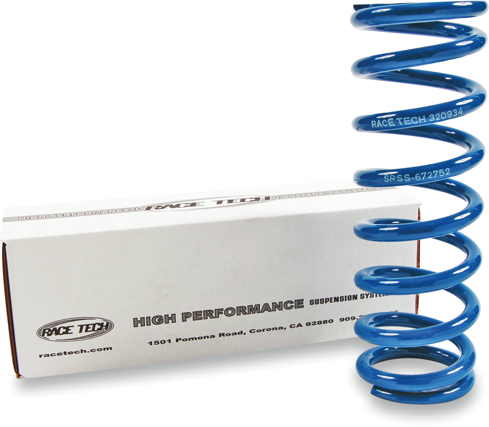 Shock Spring - Rear - Blue - Race Series - Spring Rate 319.19 lb/in