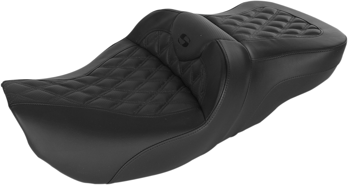 Roadsofa™ Seat - Full Lattice Stitch - without Backrest - FLH '97-'07