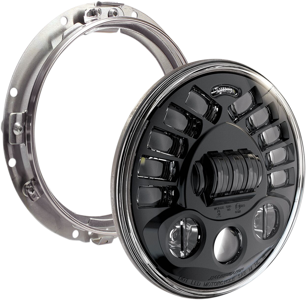 Adaptive Headlight - Pedestal Mount - Chrome