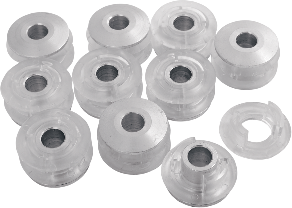 Tank Mounting Bushing Inserts - CNC- Aluminum - 6-Pack