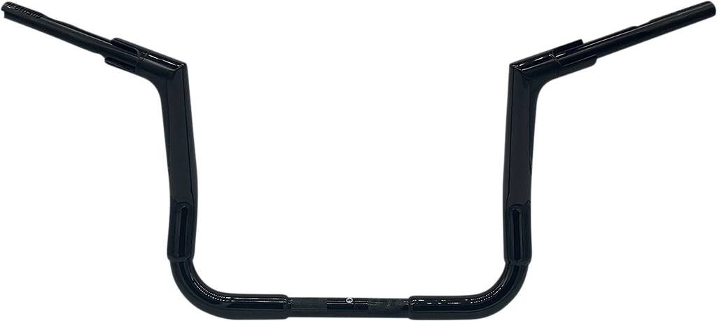 1-1/4" EZ Install Flat Top Handlebar - 12" - Black