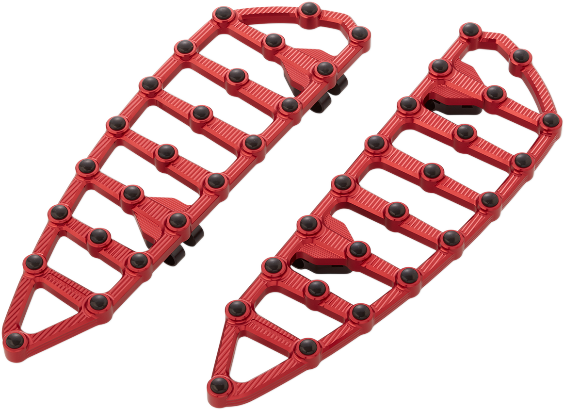 MX Driver Floorboards - Chrome
