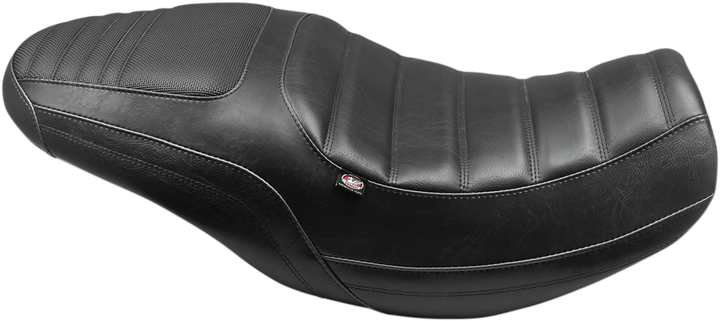 Seat - Tripper Fastback™ - Front Tuck-n-Roll/Rear Gripper - Black - Ducati Scrambler
