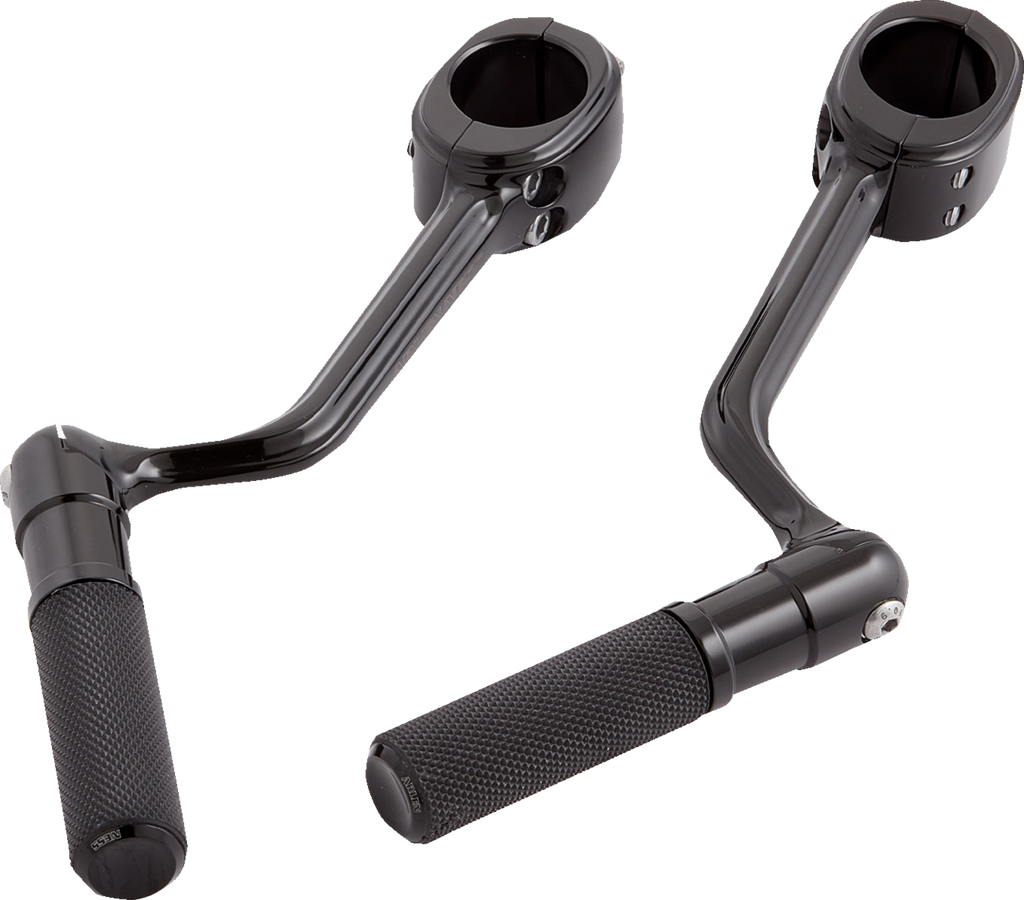 Forged Highway Peg Mounts w/ Pegs - Chrome