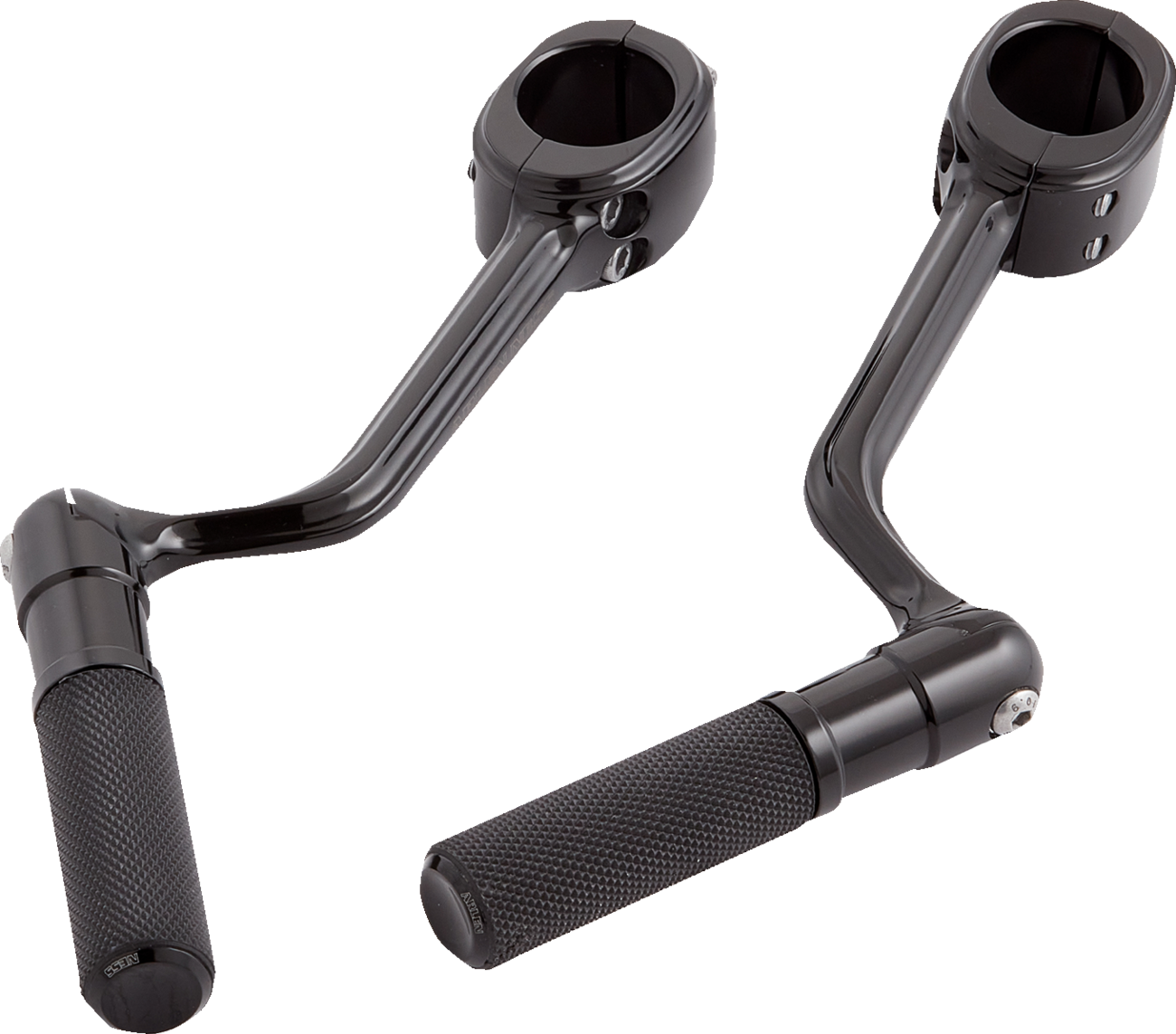 Forged Highway Peg Mounts w/ Pegs - Chrome