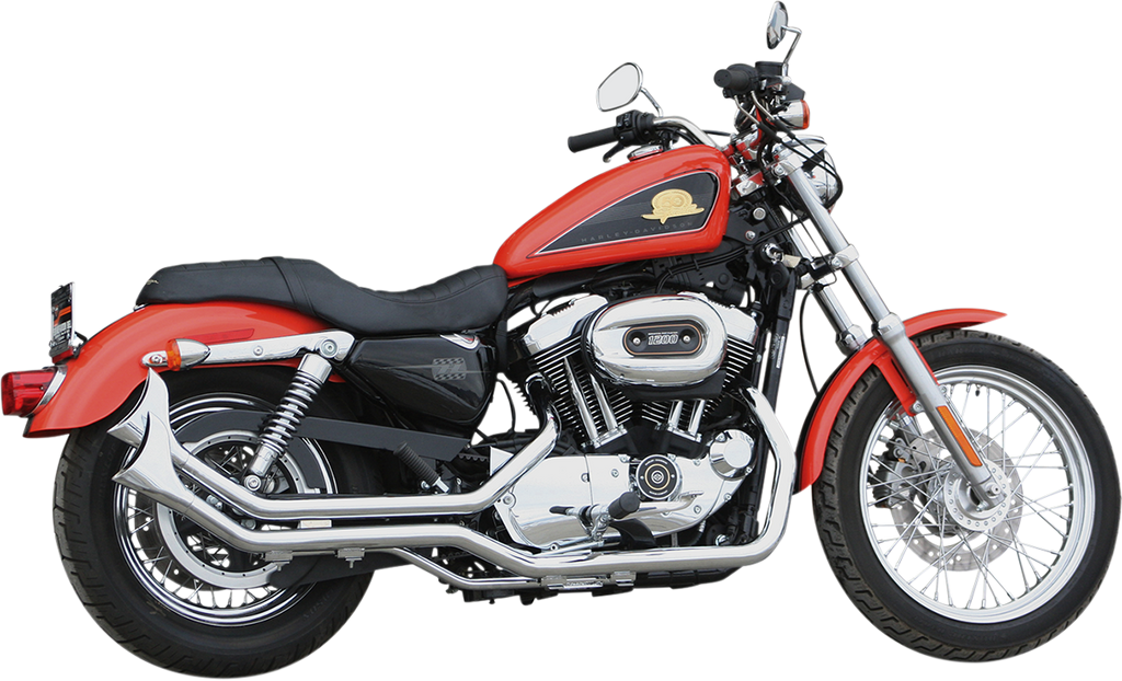 Side by Side Upsweep Exhaust System - Black