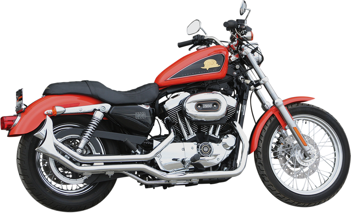 Side by Side Upsweep Exhaust System - Black
