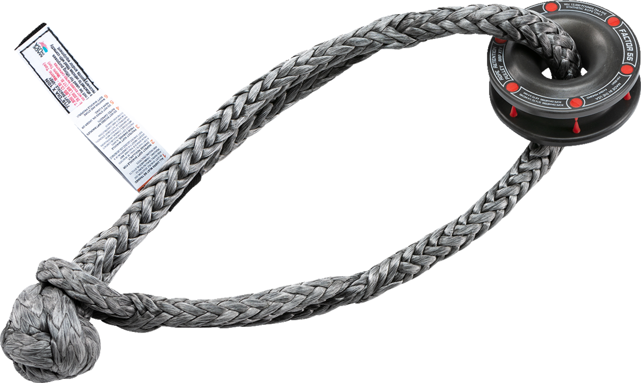 Rope Retention Pulley + Soft Shackle Combo