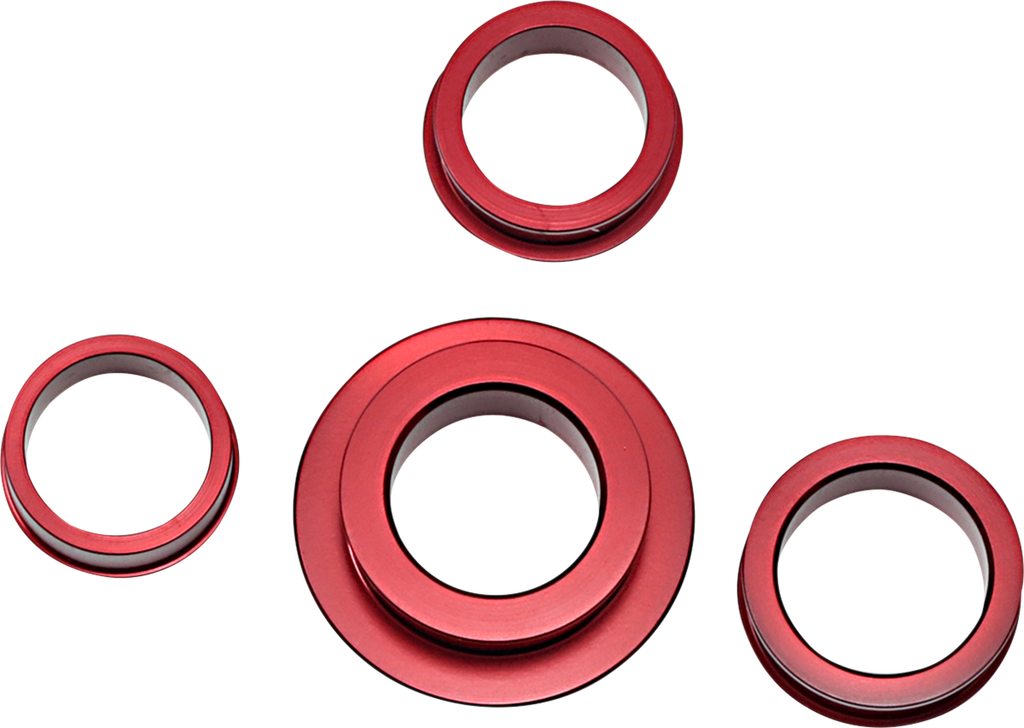 Wheel Spacer - Captive - Red - Kawasaki
