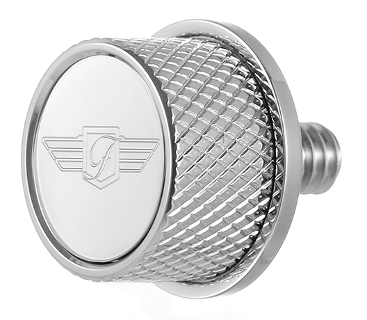 Seat Mounting Knob - Black - Smooth