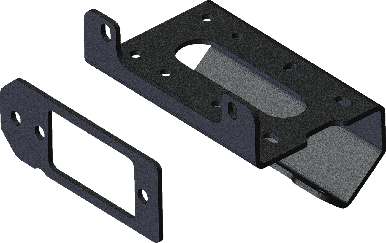 Winch Mount - Can-Am