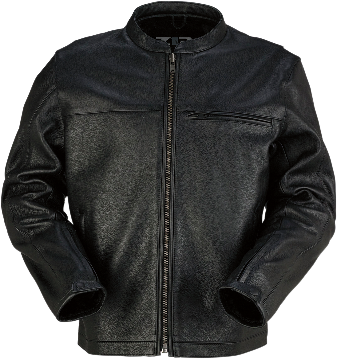 Munition Leather Jacket - Black - XL