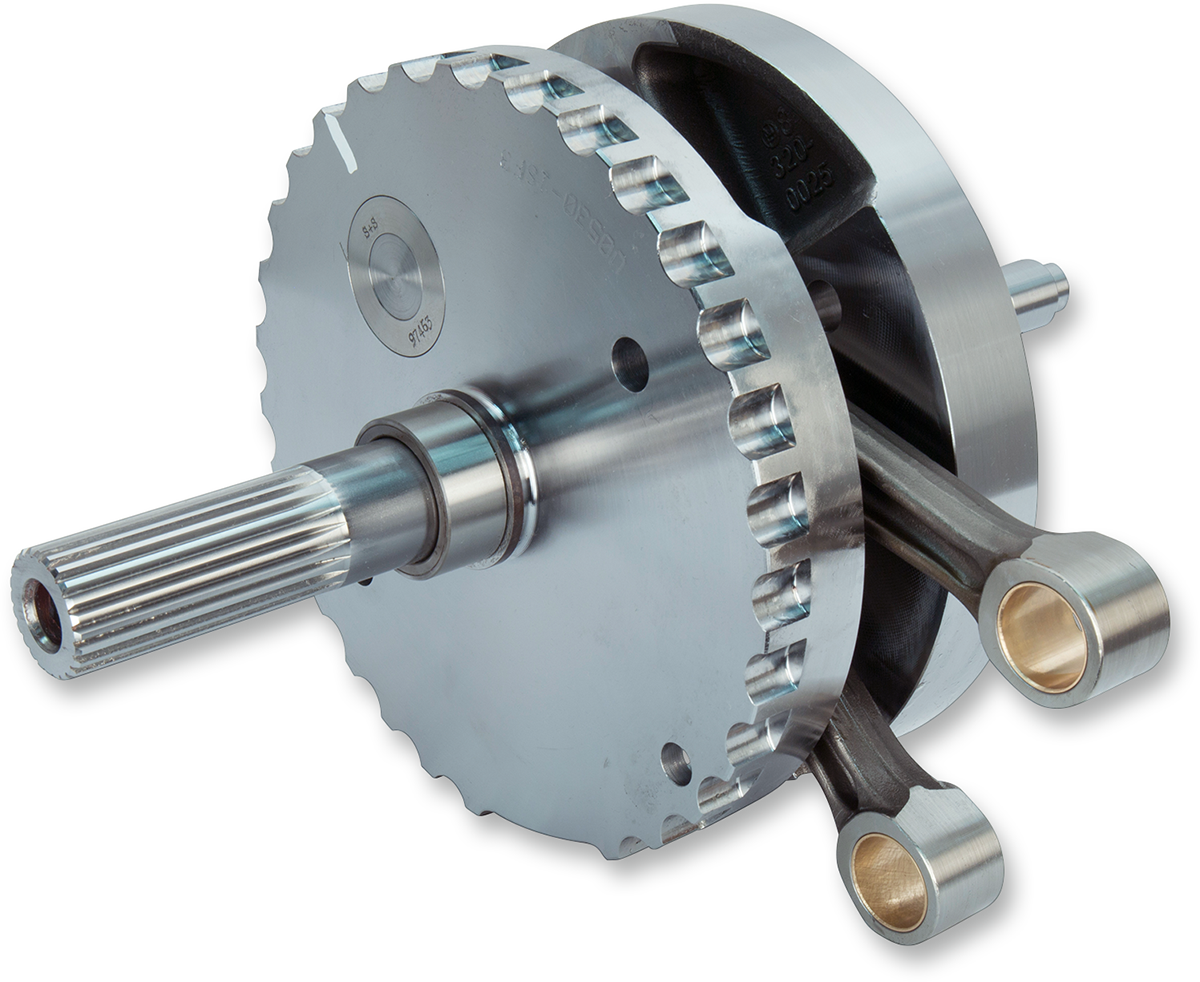 Flywheel Assembly - 4-3/8" - with Sprocket Bearing Race - Twin Cam "B" '99-'06 (except '06 Dyna)