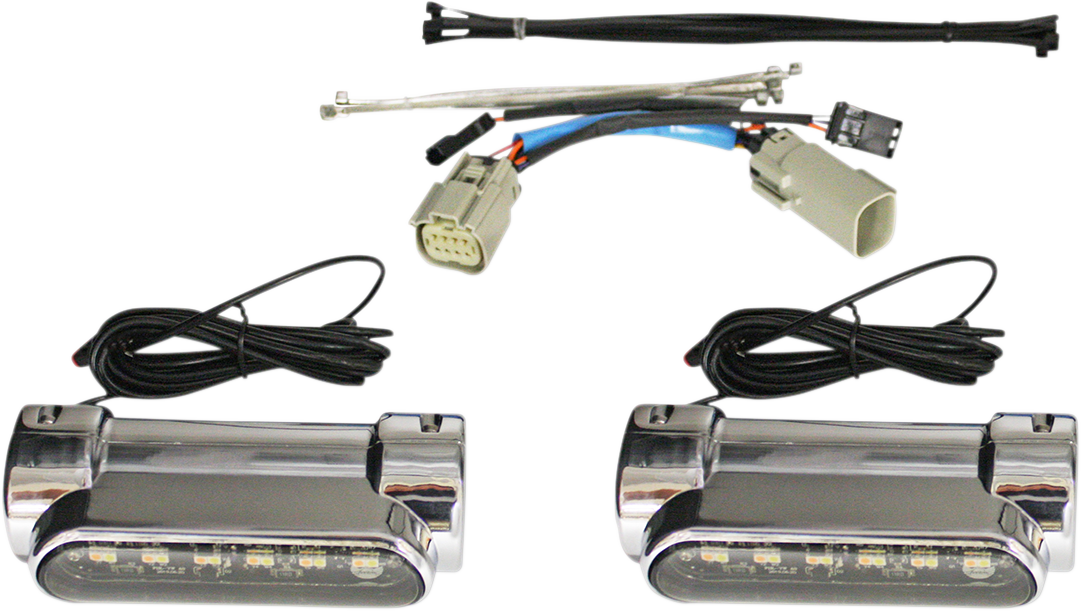 Engine Guard Light - Chrome - FLH