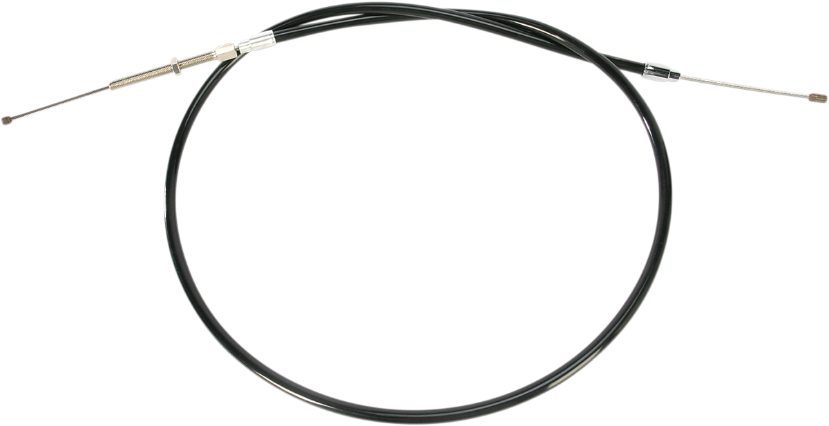 Black Vinyl Clutch Cable - +6" - Victory