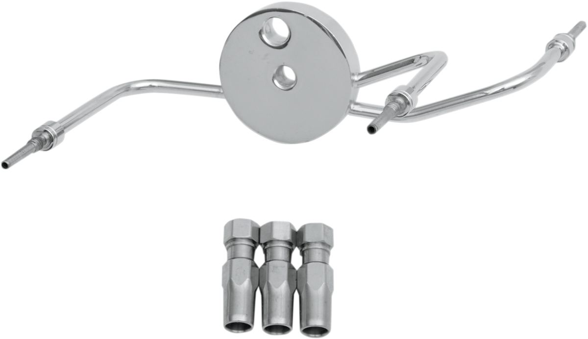 BYO Brake Tee - '08-'13 FLHT - Chrome