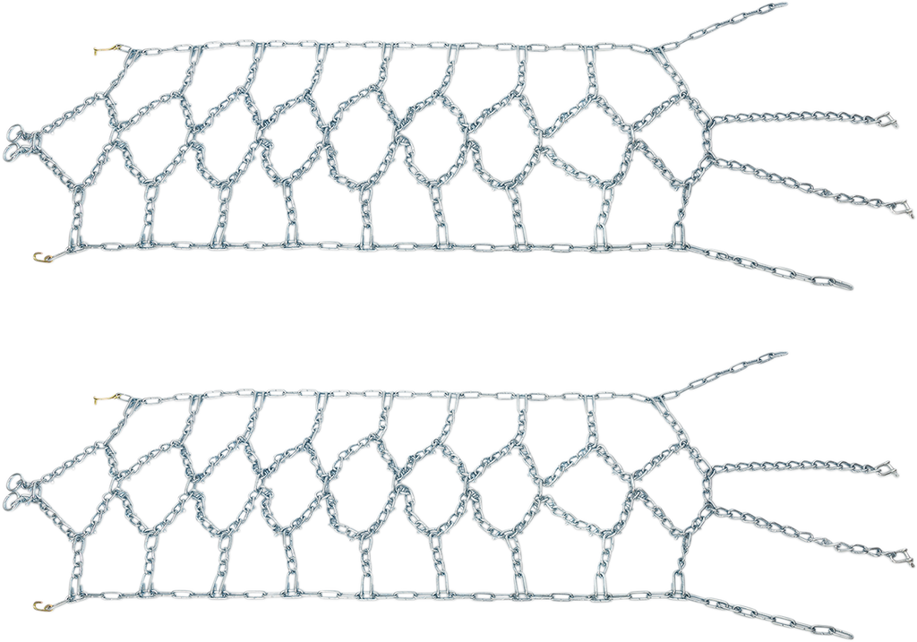 Tire Chains - V-Bar - Diamond - 16" W x 64" L - Pair