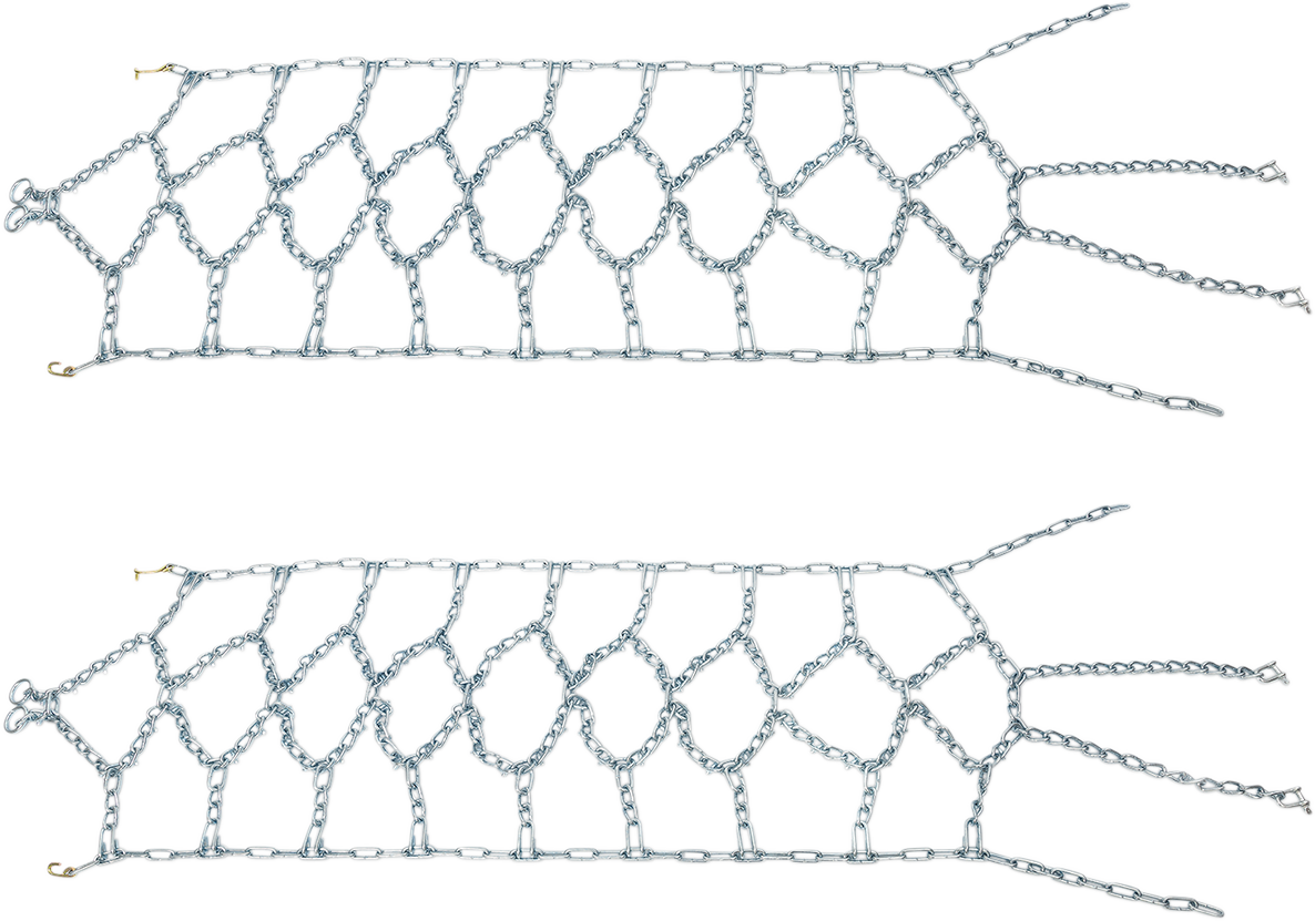 Tire Chains - V-Bar - Diamond - 16" W x 64" L - Pair