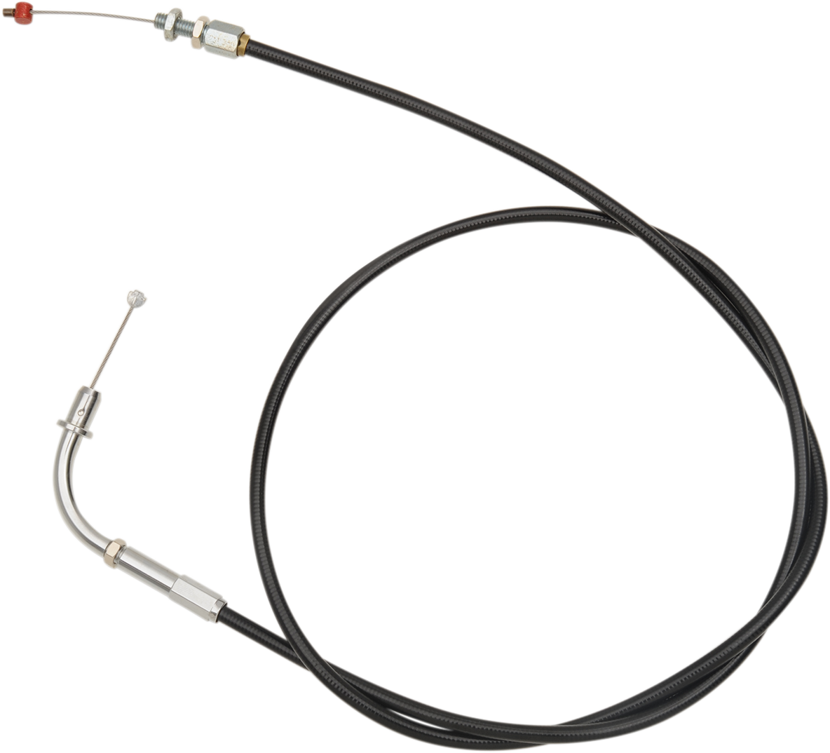Black Vinyl Throttle Cable for Victory - +6" - '08-'16