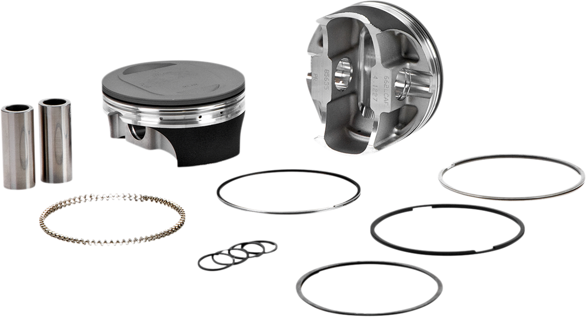 Piston Kit - 3.875" Standard - 11.0:1 CR - 103" Twin Cam | Big Bore 96" to 103" w/ 85 cc Heads