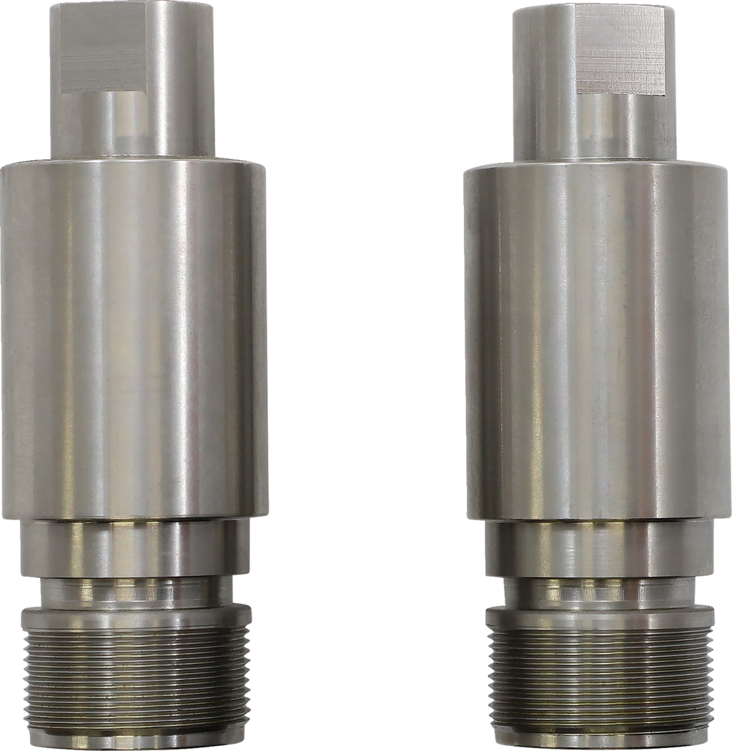 Fork Tube Extensions - 39 mm - Extends +1" - Chrome