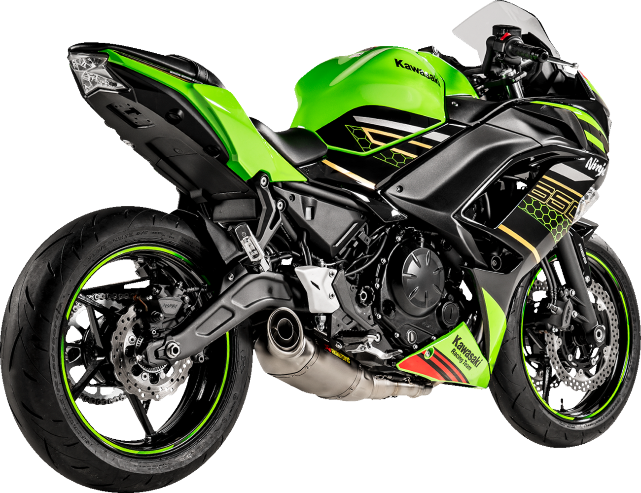 Racing Line Exhaust System - Titanium - Kawasaki Ninja 650